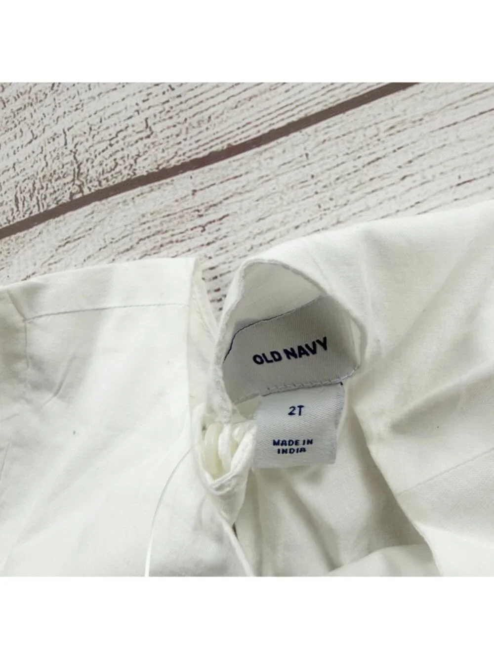 Old Navy Girls White Broderie Anglaise Bell Sleeve Dress NWT 2T